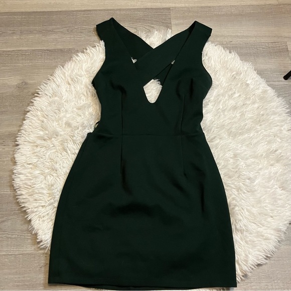 Superdown Mia Mini Dress In Green - Picture 2 of 15